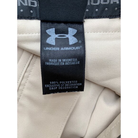 Under Armour Mens Drive Pants 36 Chino Cream Golf Pants  (Inseam 31 Hemmed) - Picture 11 of 16